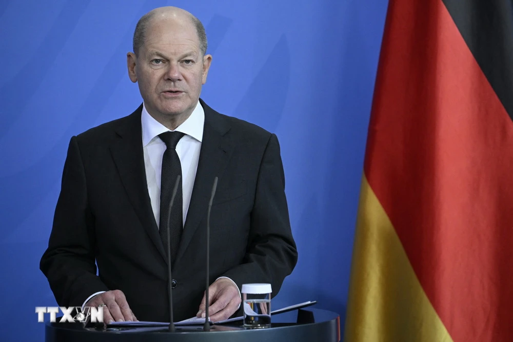 Thủ tướng Đức Olaf Scholz. (Ảnh: AFP/TTXVN)