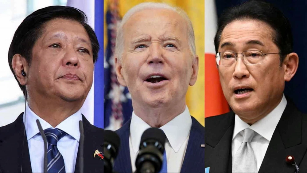 Lãnh đạo Mỹ, Nhật Bản, Philippines sẽ có cuộc gặp thượng đỉnh tại Mỹ vào tháng 4. (Ảnh: Reuters)