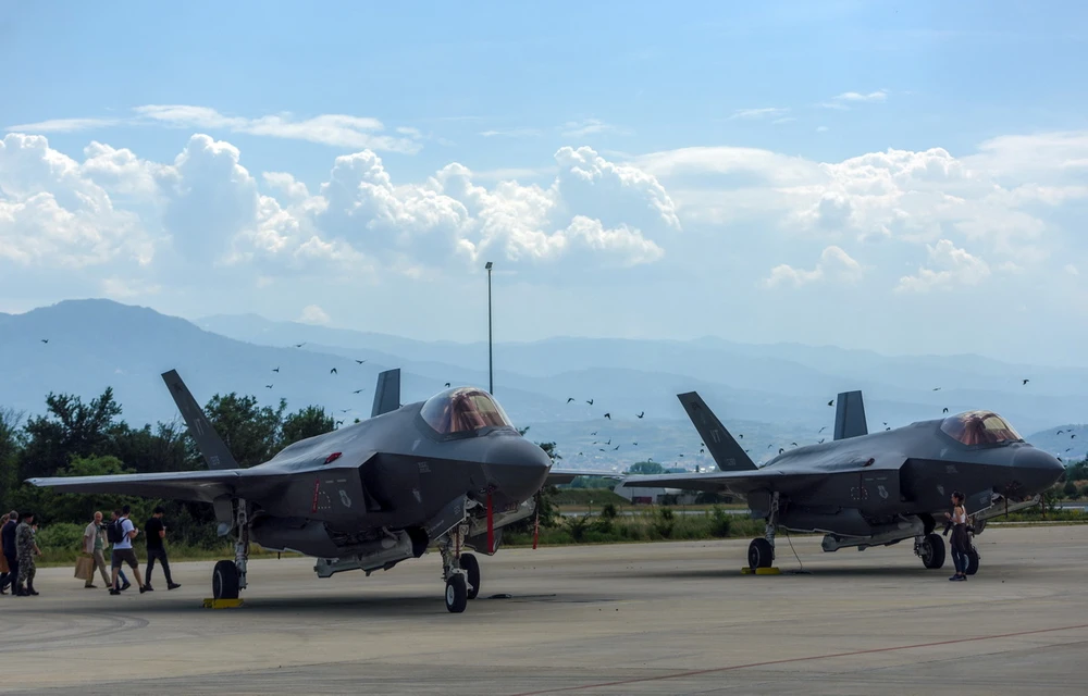 Máy bay F-35 Lightning của không lực Mỹ. (Ảnh: AFP/TTXVN)