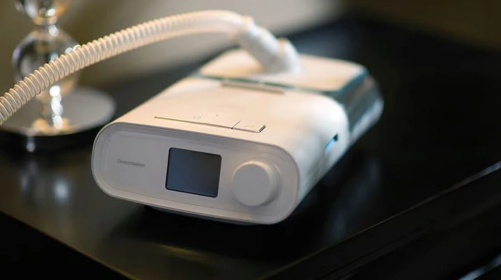 DreamStation - thiết bị đặc hiệu sử dụng cho những người gặp chứng ngưng thở khi ngủ. (Nguồn: Philips)