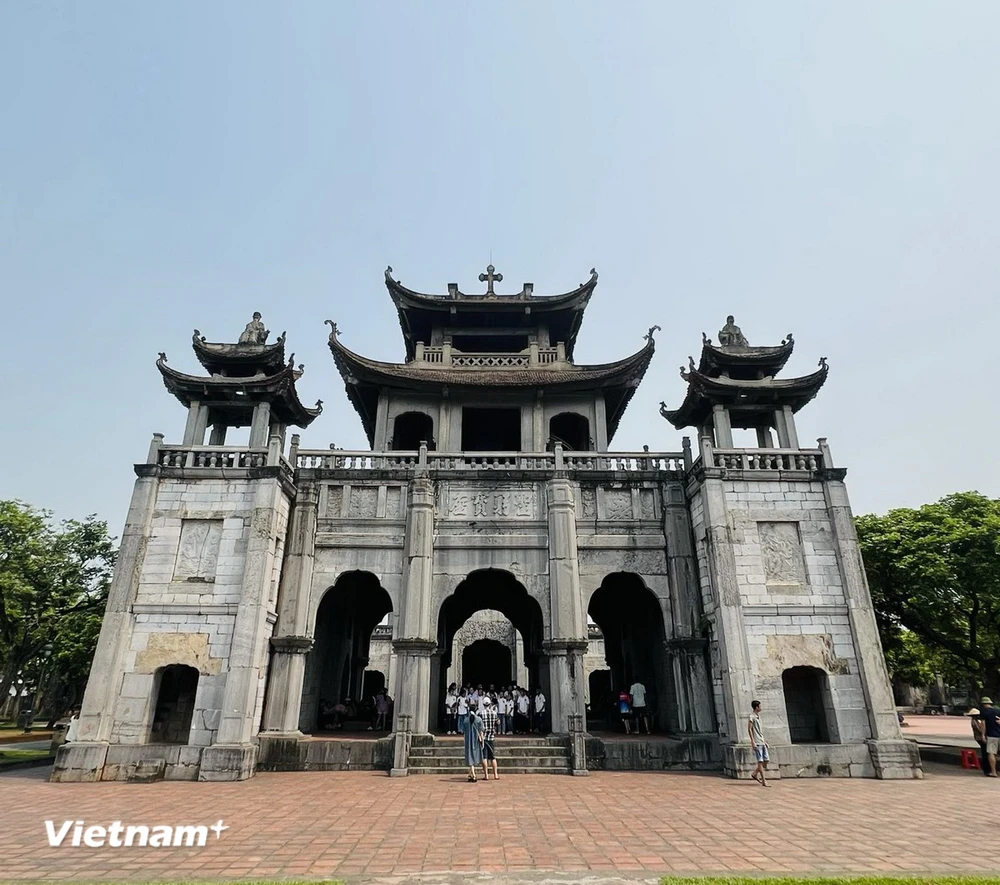 Nhà thờ đá Phát Diệm (Ninh Bình). (Ảnh: Vietnam+)