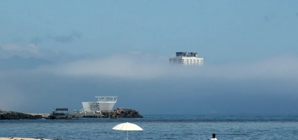 Một bãi biển ở Gangneung. (Nguồn: Yonhap)