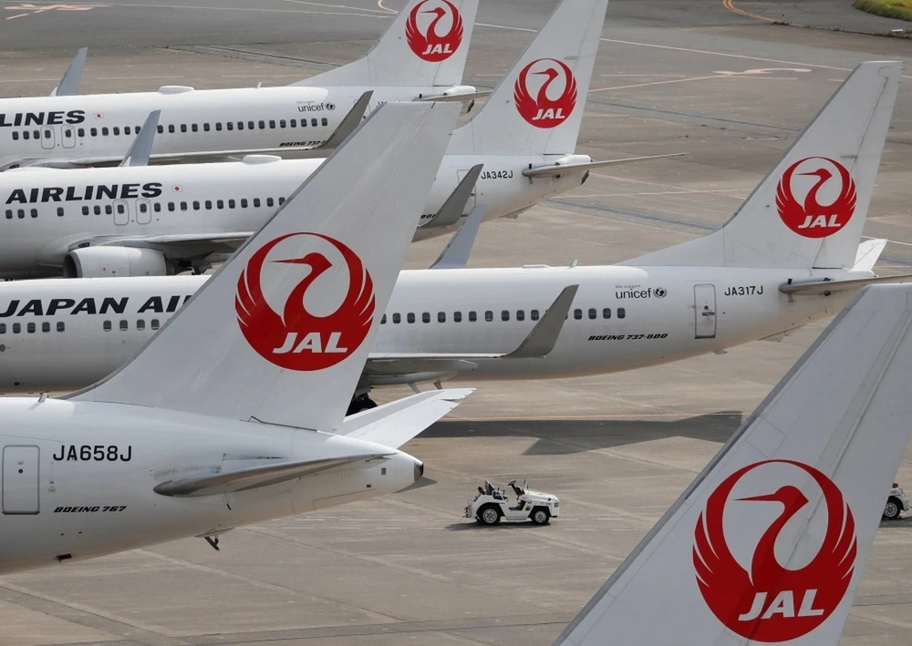 Máy bay của hãng hàng không Japan Airlines. (Ảnh: Reuters)