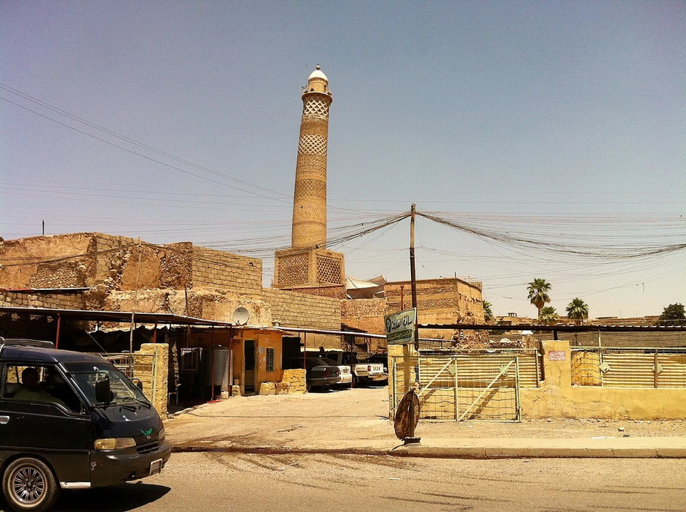 Đền thờ Hồi giáo Al-Nuri ở Mosul. (Nguồn: wikipedia)