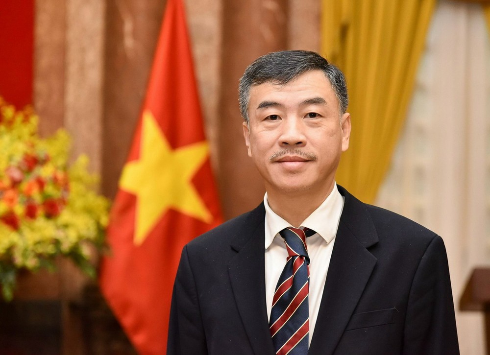 Đại sứ Dương Hoài Nam. (Ảnh: Đại sứ quán Việt Nam tại Prague)