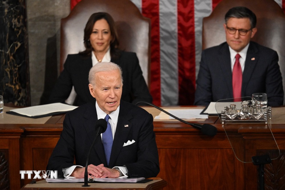 Tổng thống Mỹ Joe Biden. (Ảnh: AFP/TTXVN)