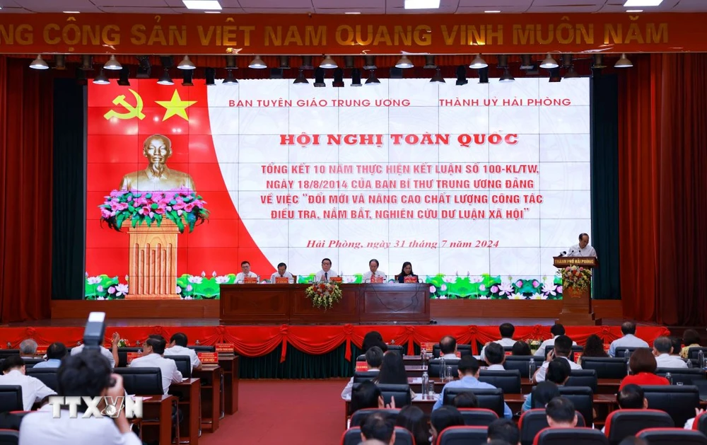 Quang cảnh Hội nghị. (Ảnh: Thanh Tùng/TTXVN)