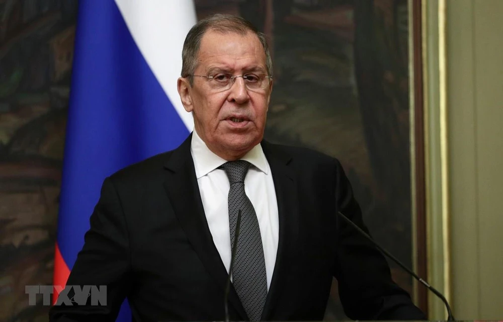 Ngoại trưởng Nga Sergei Lavrov. (Ảnh: AFP/TTXVN) 