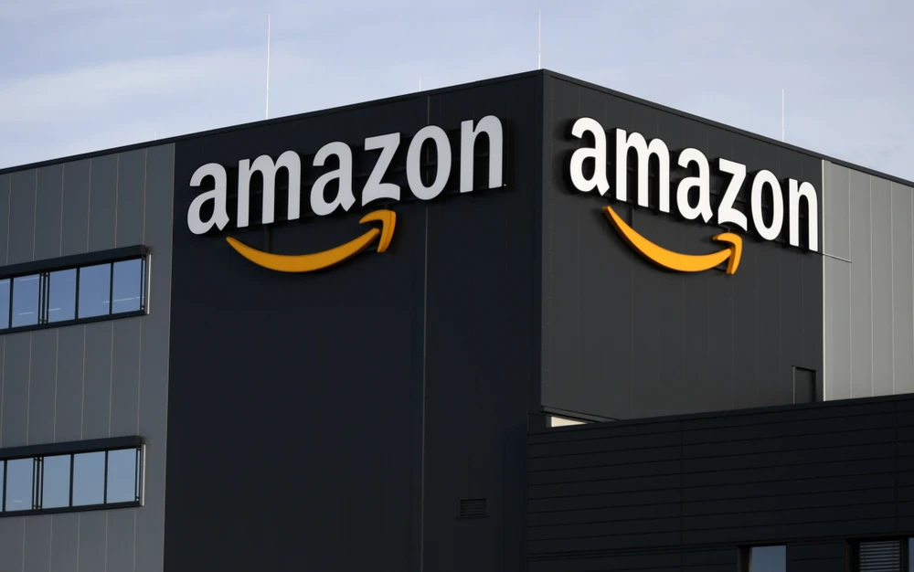 Trung tâm phân phối của Amazon ở Moenchengladbach, Đức. (Ảnh: AFP/TTXVN)