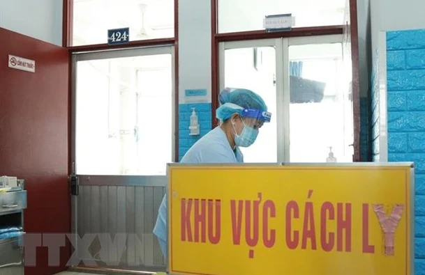 Khu vực cách ly, điều trị bệnh Đậu mùa Khỉ (Nguồn: TTXVN) 