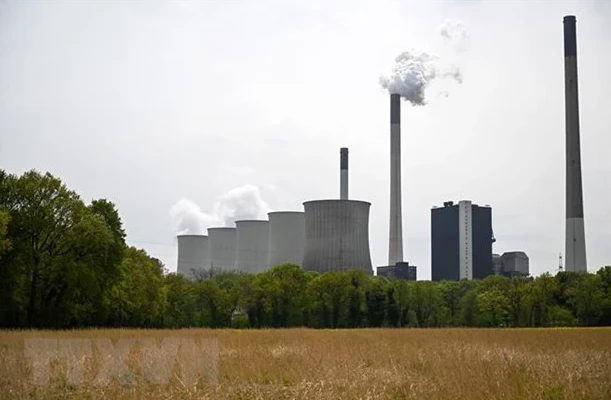 Nhà máy nhiệt điện ở Gelsenkirchen, tây nước Đức. (Ảnh: AFP/TTXVN) 