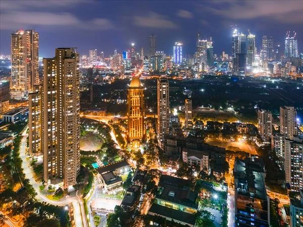 Quang cảnh thành phố Mumbai, Ấn Độ. Ảnh: AFP/TTXVN 