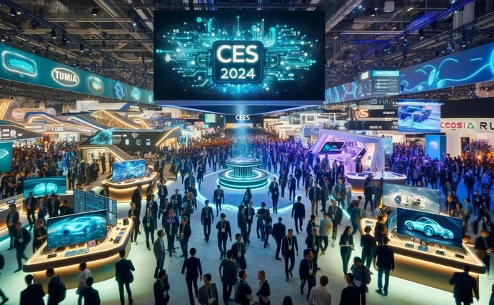 CES 2024 là sự kiện công nghệ có ảnh hưởng nhất thế giới.(Nguồn: Yonhap)