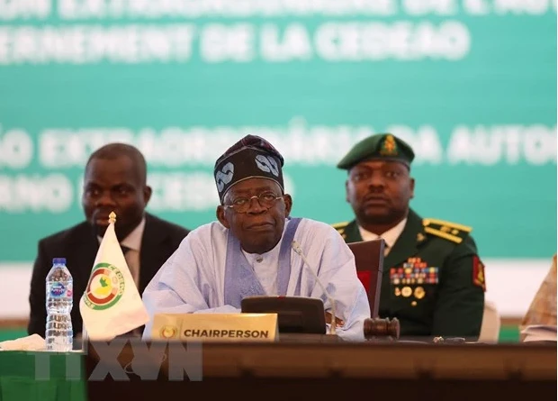 tổng thống Nigeria Bola Ahmed Tinubu . (Nguồn: AFP/TTXVN) 
