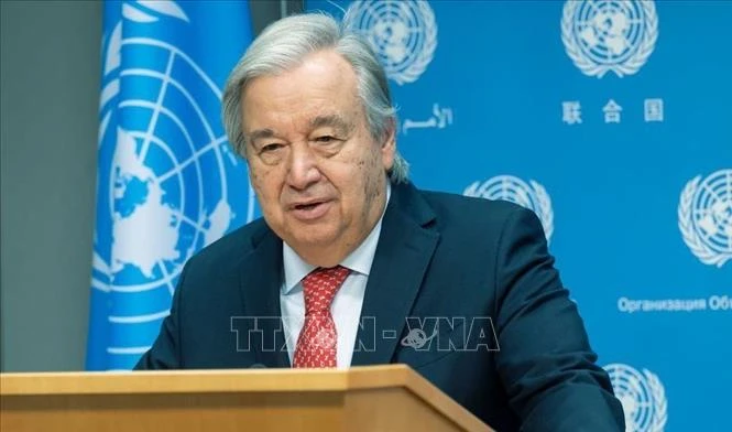 Tổng thư ký Liên hợp quốc António Guterres. (Ảnh: TTXVN phát)