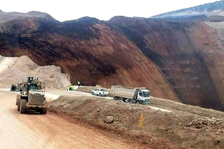 Copler là mỏ vàng lộ thiên, nằm gần thị trấn Ilic, thuộc tỉnh miền núi Erzincan (Thổ Nhĩ Kỳ). (Ảnh minh họa: AFP )