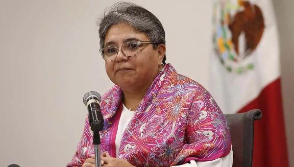 Bộ trưởng Kinh tế Mexico Raquel Buenrostro. (Nguồn: AFP)