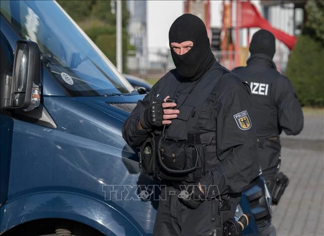 Cảnh sát Đức. (Ảnh minh họa: AFP/TTXVN)