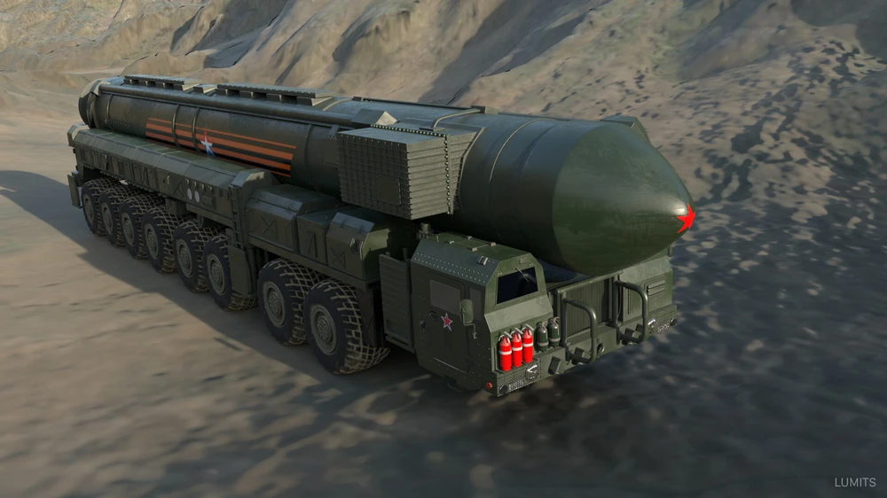 Tên lửa ICBM Yars. (Nguồn: TASS)