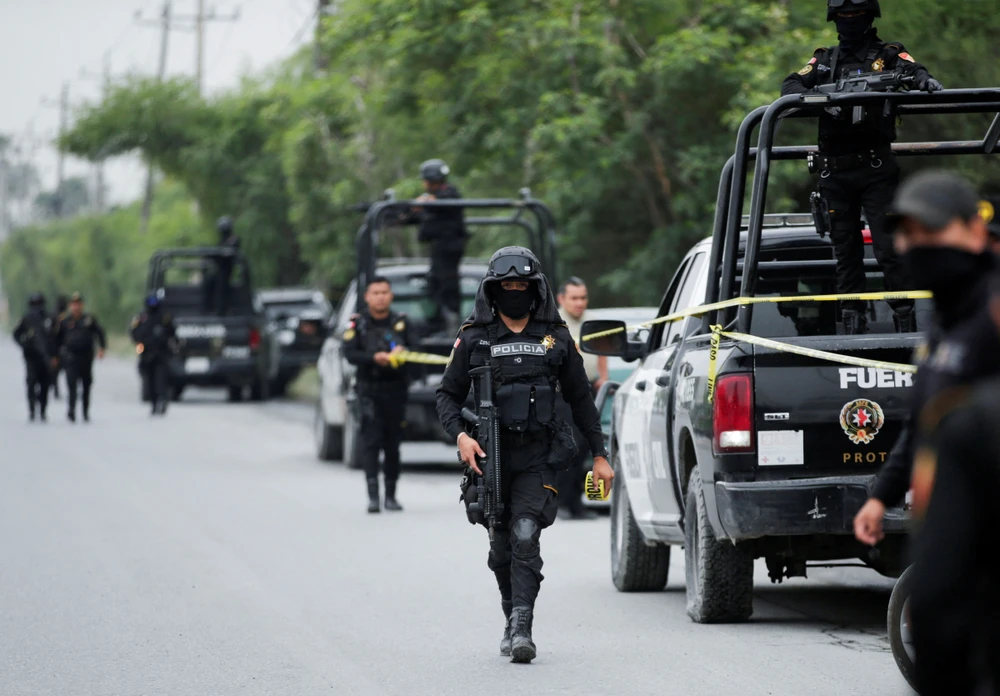 Cảnh sát Mexico. (Nguồn: AFP)