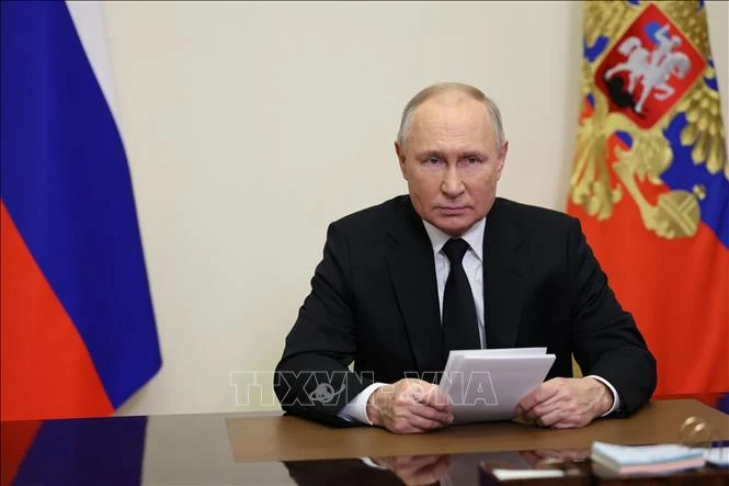 Tổng thống Nga Vladimir Putin. (Ảnh tư liệu: AFP/TTXVN)