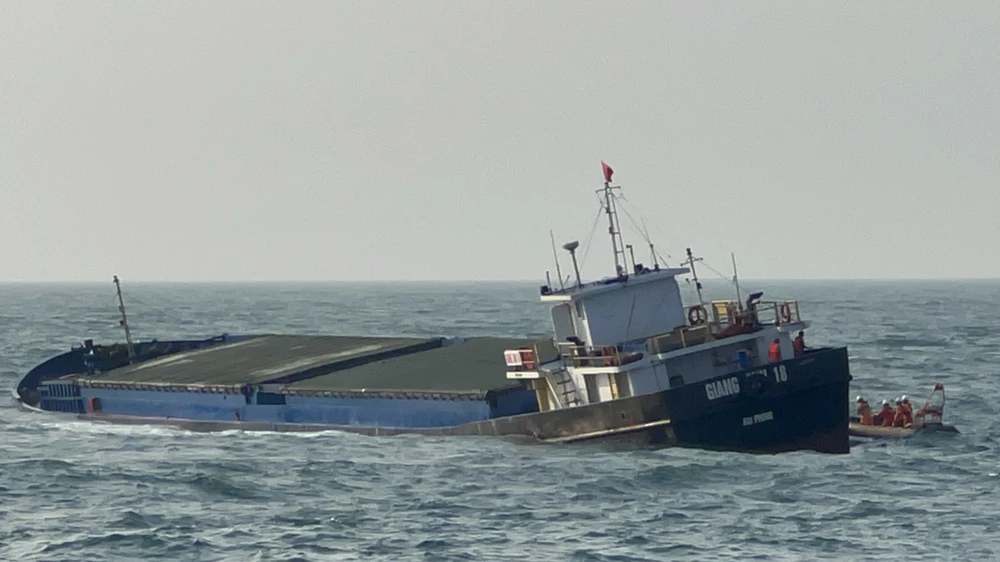 Tàu GIANG ANH 18.( Nguồn: GTVT)