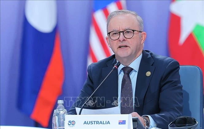 Thủ tướng Australia Anthony Albanese. (Ảnh tư liệu: Dương Giang/TTXVN)