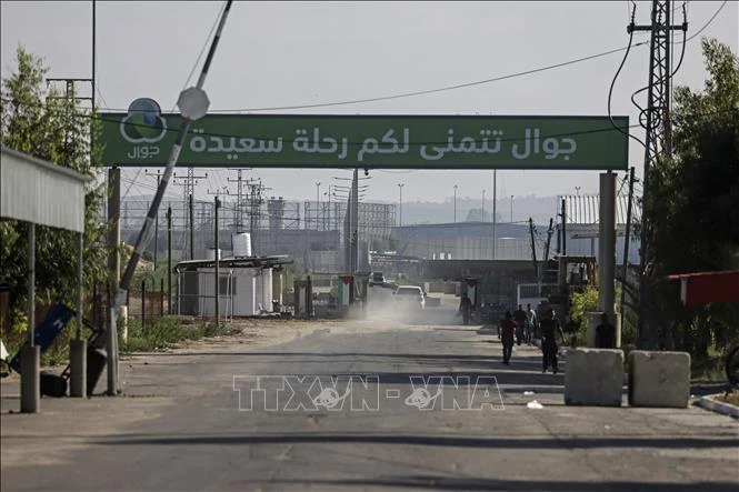 Cửa khẩu Erez ở biên giới Israel và Dải Gaza. (Ảnh tư liệu: AFP/TTXVN) 