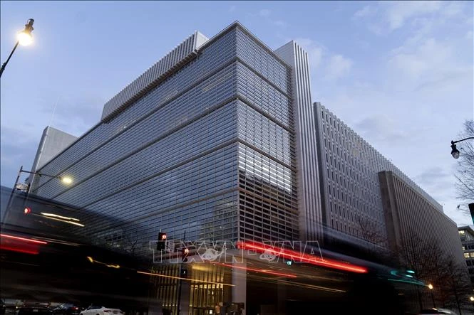 Trụ sở Ngân hàng thế giới (WB) ở Washington, DC, Mỹ. (Ảnh: AFP/TTXVN)