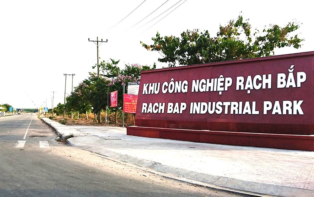 Khu công nghiệp Rạch Bắp. (Nguồn: Báo Tiền Phong)