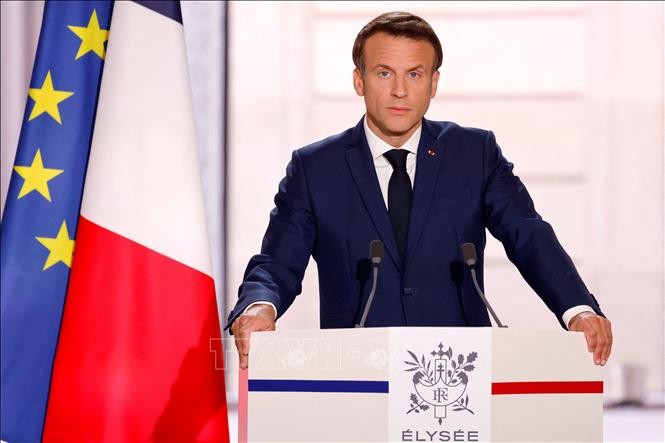 Tổng thống Pháp Emmanuel Macron. (Nguồn: AFP)