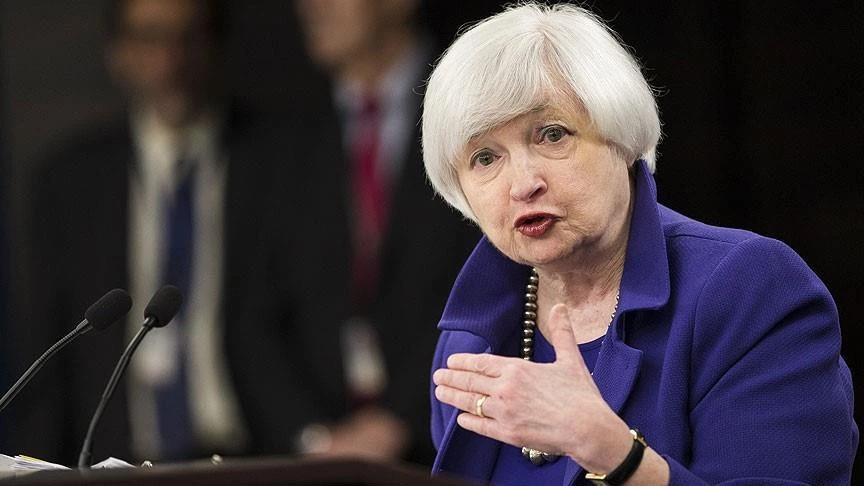 Bộ trưởng Tài chính Mỹ Janet Yellen. (Ảnh: Anadolu)