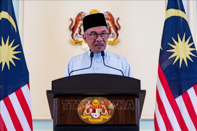 Thủ tướng Anwar Ibrahim . (Ảnh tư liệu: THX/TTXVN)