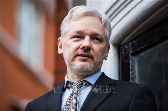 Nhà sáng lập trang mạng WikiLeaks, ông Julian Assange. (Ảnh tư liệu: AFP/TTXVN)