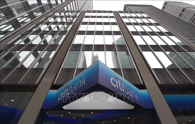 Trụ sở Citigroup tại Manhattan, thành phố New York, Mỹ. (Ảnh: AFP/TTXVN)