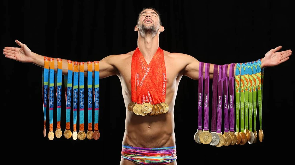 Vận động viên Michael Phelps. (Nguồn: GettyImages)