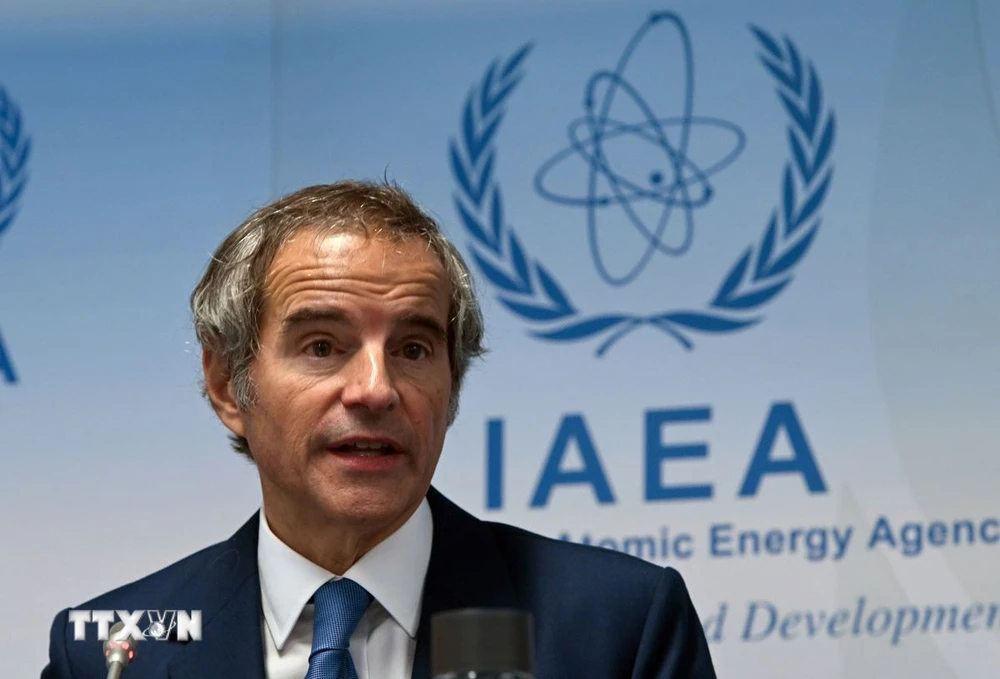 Tổng giám đốc IAEA Rafael Grossi. (Ảnh: THX/TTXVN)