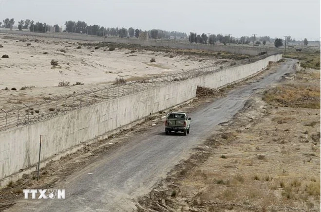 Biên giới Iran-Afghanistan. (Ảnh: AFP/TTXVN) 