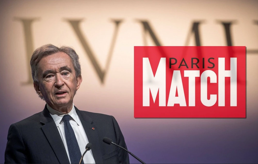 Tỷ phú Pháp Bernard Arnault mua lại tạp chí Paris Match. (Nguồn: 20 minutes)