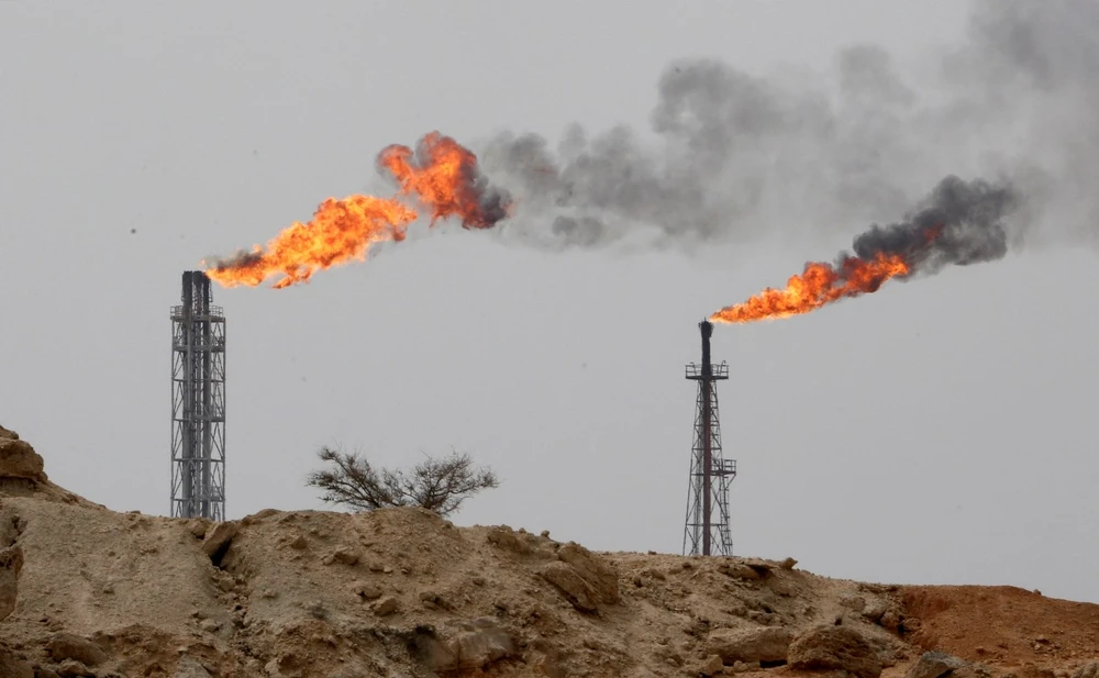 Một cơ sở lọc dầu tại Đảo Khark (Iran). (Ảnh: AFP/TTXVN)