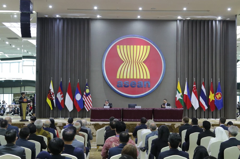 Một sự kiện của ASEAN. (Ảnh: Đào Trang/TTXVN)