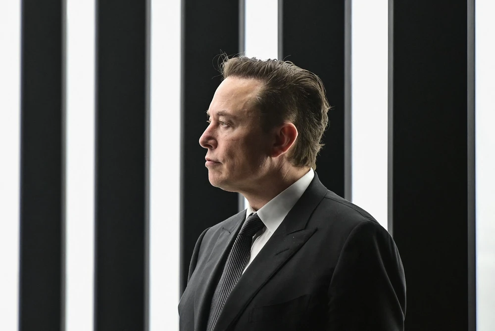 Giám đốc Điều hành Tesla Elon Musk. (Ảnh: AFP/TTXVN)