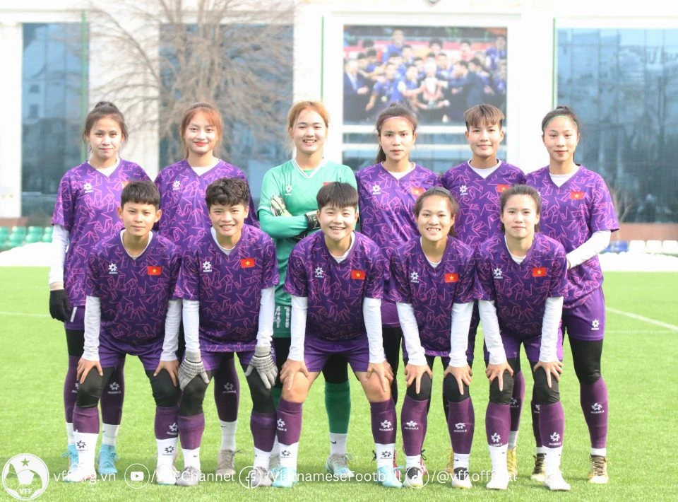 Các cầu thủ U20 Nữ Việt Nam đang có bước chạy đà suôn sẻ trước thềm Vòng Chung kết U20 Nữ châu Á 2024. (Nguồn: VFF)