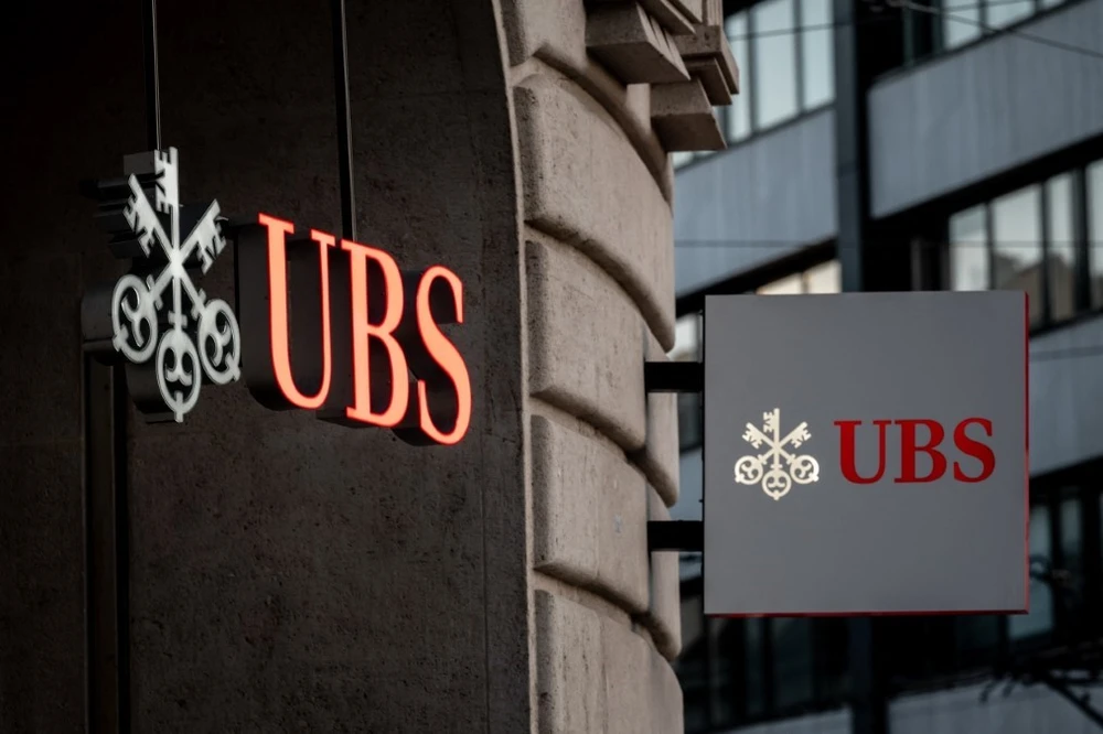 Ngân hàng UBS tại Basel (Thụy Sĩ). (Ảnh: AFP/TTXVN)