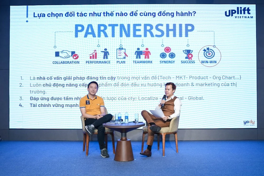 Mr. Hải Lê - OmniChannel Director của YODY và Mr. Jack Nguyễn - VP of Growth SEA tại Insider.