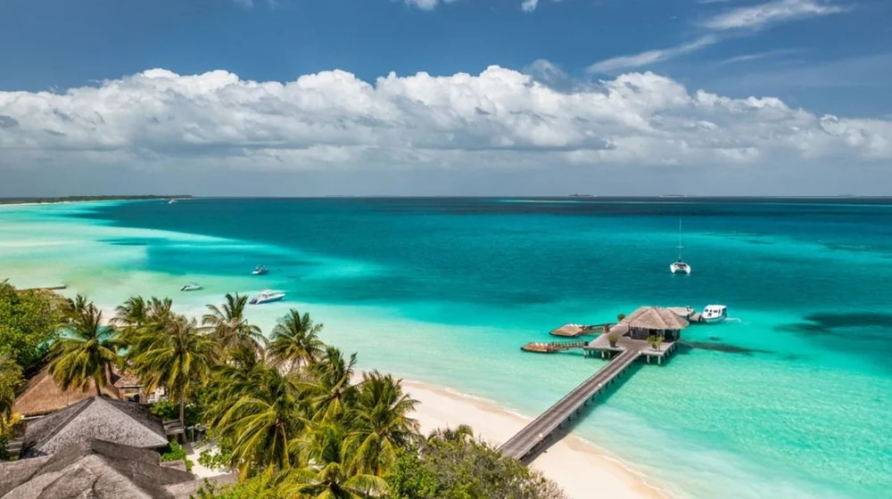 Một bãi biển ở Maldives. (Nguồn: CNN)