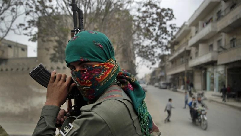 Một tay súng người Kurd ở Syria. (Nguồn: AP)