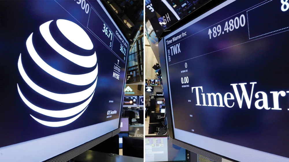 Phán quyết của Tòa phúc thẩm Mỹ được coi là hành động gỡ bỏ rào cản pháp lý cuối cùng cho thương vụ sáp nhập giữa hai hãng khổng lồ AT&T và Time Warner. (Nguồn: Shutterstock).