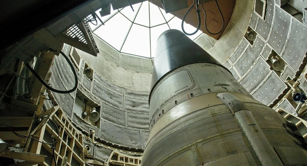 Tên lửa liên lục địa mang đầu đạn hạt nhân Titan II của Mỹ. (Nguồn: Sputnik/ TTXVN)