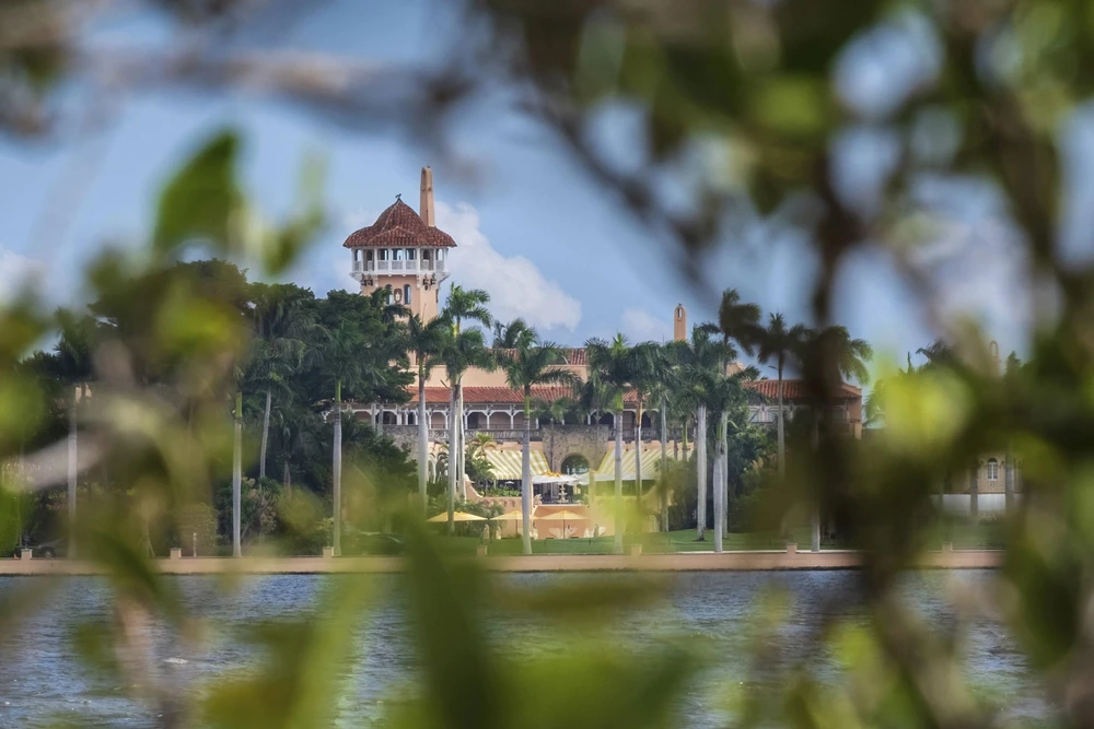 Câu lạc bộ Mar-a-Lago, nơi nghỉ dưỡng của Tổng thống Mỹ Donald Trump. (Nguồn: AP)